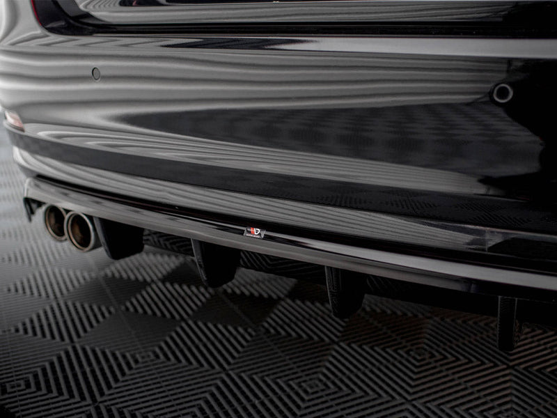 Maxton Design - CENTRAL REAR SPLITTER (VERTICAL BARS) BMW 4 GRAN COUPE F36
