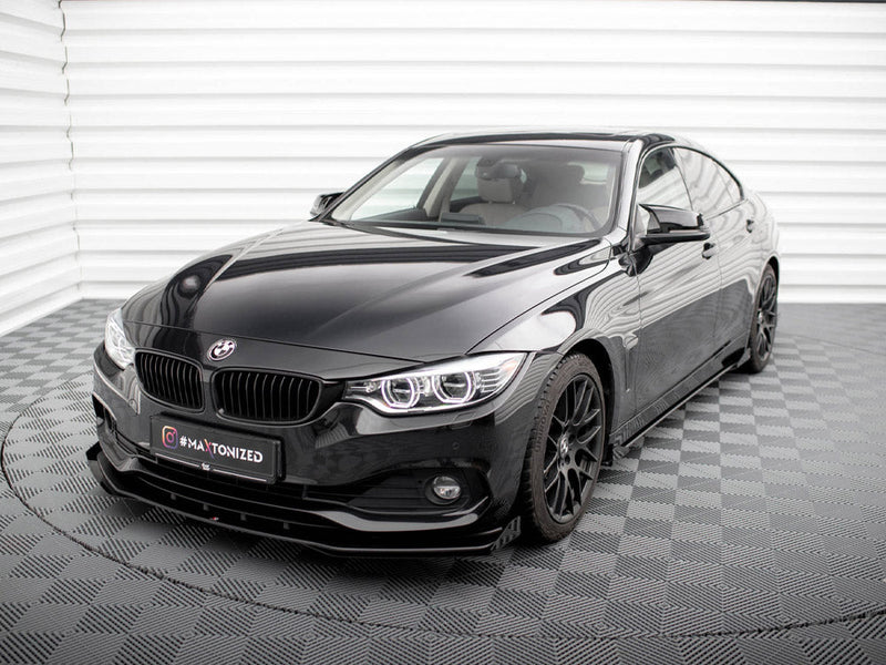 Maxton Design - STREET PRO FRONT SPLITTER + FLAPS BMW 4 GRAN COUPE F36