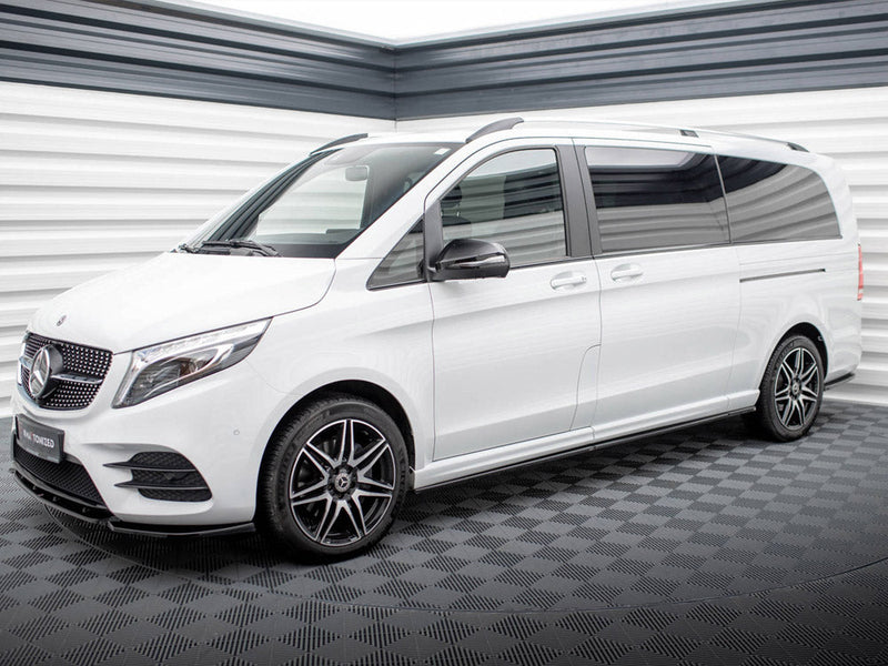 Maxton Design - Side Skirts Diffusers Mercedes V-Class Extra Long AMG-Line W447