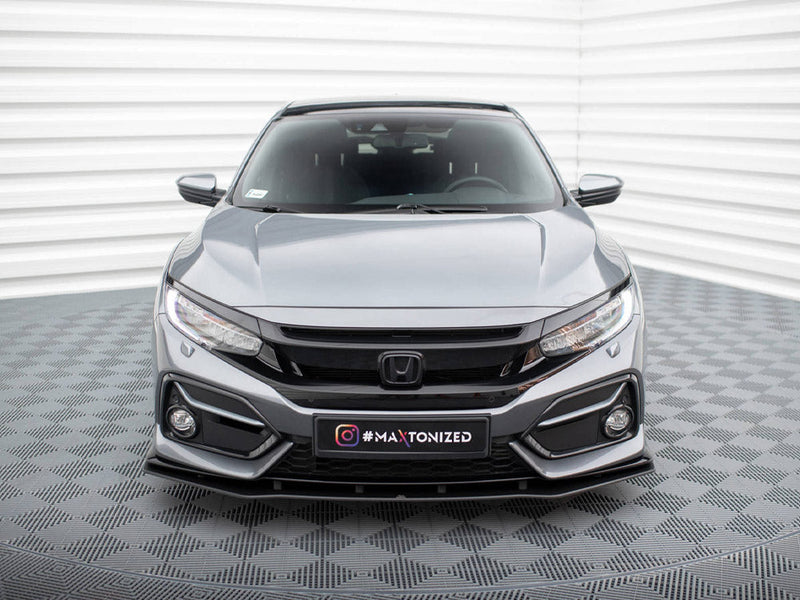 Maxton Design - STREET PRO FRONT SPLITTER HONDA CIVIC SPORT MK 10