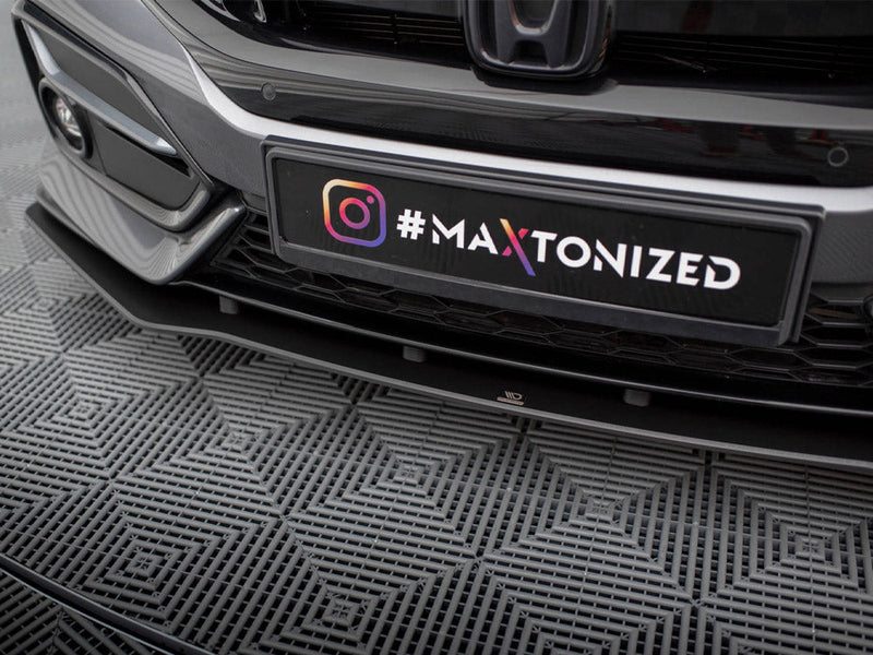 Maxton Design - STREET PRO FRONT SPLITTER HONDA CIVIC SPORT MK 10