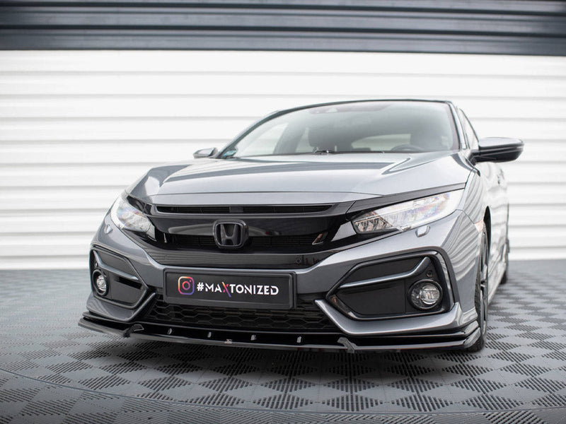 Maxton Design - FRONT SPLITTER HONDA CIVIC SPORT MK 10