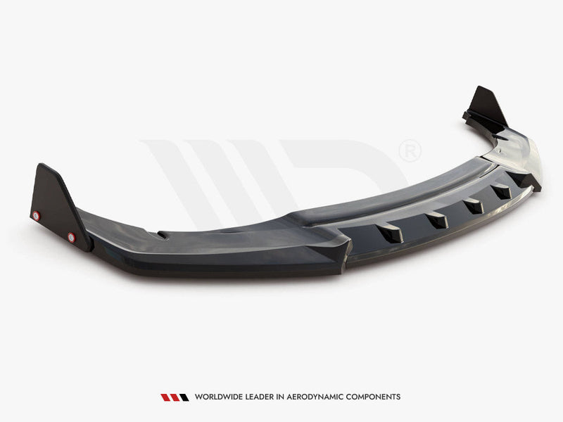 Maxton Design - FRONT SPLITTER V.1 + FLAPS HONDA CIVIC SPORT MK 10