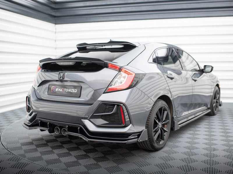 Maxton Design - LOWER SPOILER CAP HONDA CIVIC SPORT MK 10