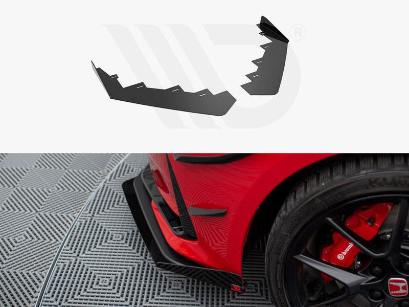 Maxton Design - FRONT FLAPS HONDA CIVIC TYPE-R MK 11