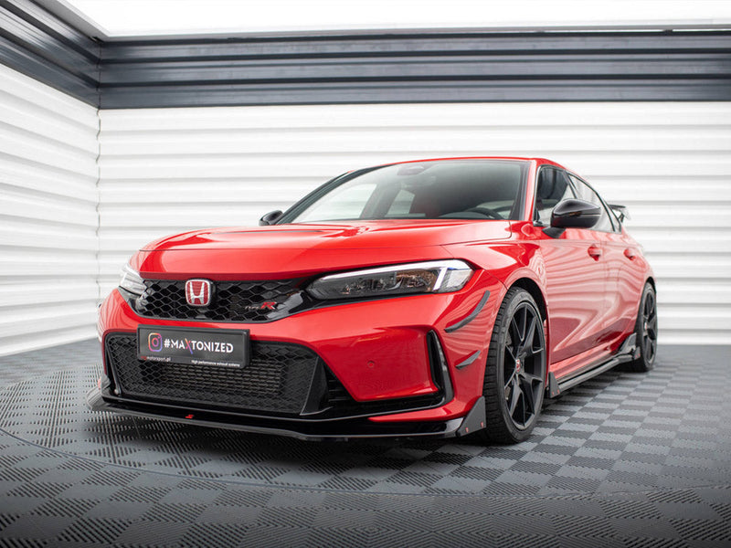 Maxton Design - FRONT BUMPER WINGS (CANARDS) HONDA CIVIC TYPE-R MK 11