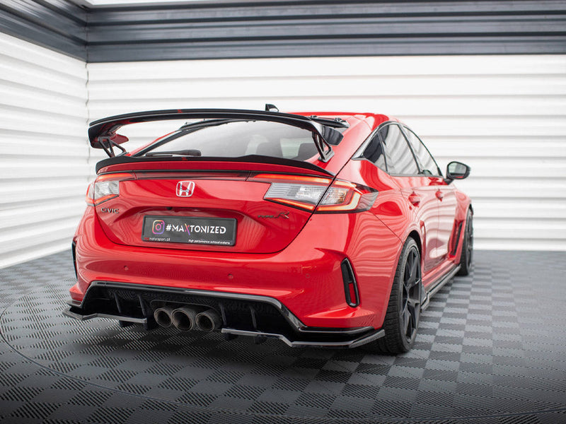 Maxton Design - CENTRAL REAR SPLITTER (VERTICAL BARS) V.1 HONDA CIVIC TYPE-R MK 11