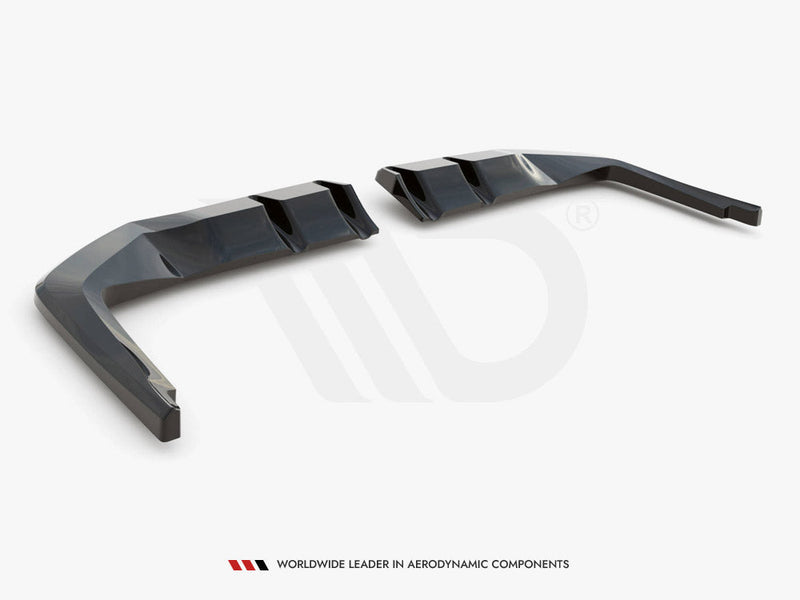 Maxton Design - CENTRAL REAR SPLITTER (VERTICAL BARS) V.1 HONDA CIVIC TYPE-R MK 11