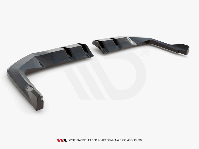 Maxton Design - CENTRAL REAR SPLITTER (VERTICAL BARS) V.2 HONDA CIVIC TYPE-R MK 11