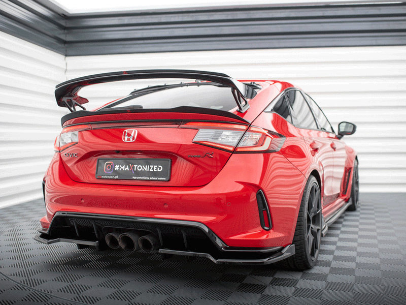 Maxton Design - LOWER SPOILER CAP HONDA CIVIC TYPE-R MK 11