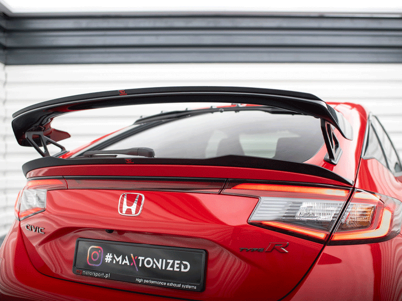 Maxton Design - LOWER SPOILER CAP HONDA CIVIC TYPE-R MK 11
