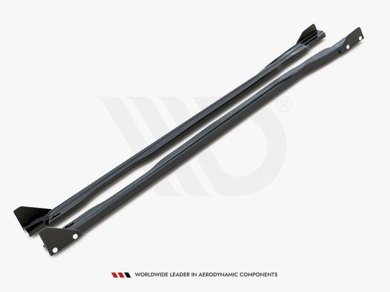 Maxton Design - SIDE SKIRTS DIFFUSERS V.1 + FLAPS HONDA CIVIC TYPE-R MK 11