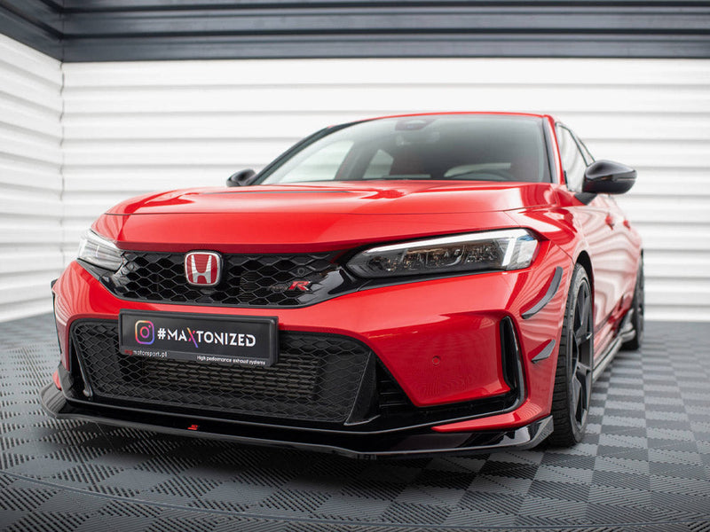 Maxton Design - FRONT SPLITTER V.1 HONDA CIVIC TYPE-R MK 11
