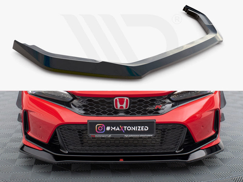 Maxton Design - FRONT SPLITTER V.1 HONDA CIVIC TYPE-R MK 11