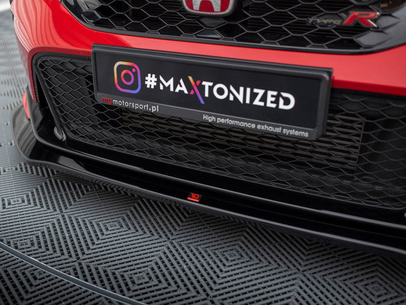 Maxton Design - FRONT SPLITTER V.1 HONDA CIVIC TYPE-R MK 11