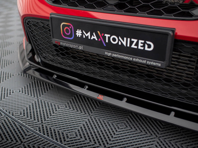 Maxton Design - FRONT SPLITTER V.2 HONDA CIVIC TYPE-R MK 11