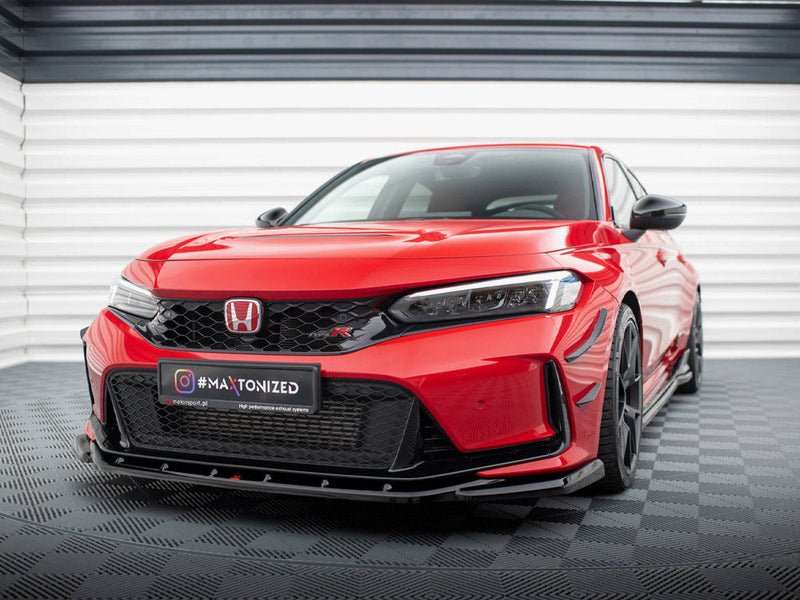 Maxton Design - FRONT SPLITTER V.3 HONDA CIVIC TYPE-R MK 11