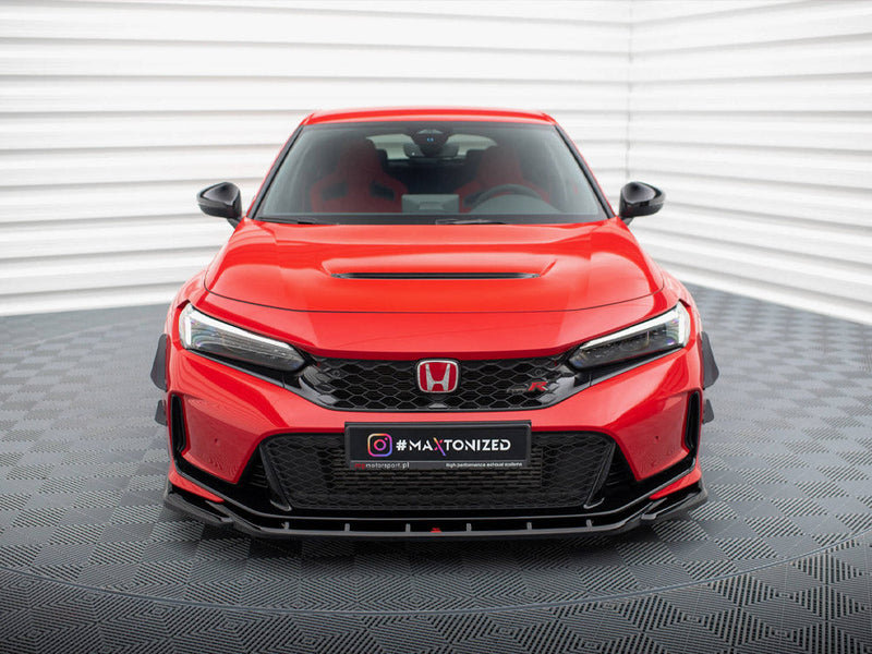 Maxton Design - FRONT SPLITTER V.3 HONDA CIVIC TYPE-R MK 11