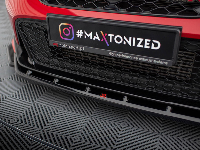 Maxton Design - FRONT SPLITTER V.3 HONDA CIVIC TYPE-R MK 11