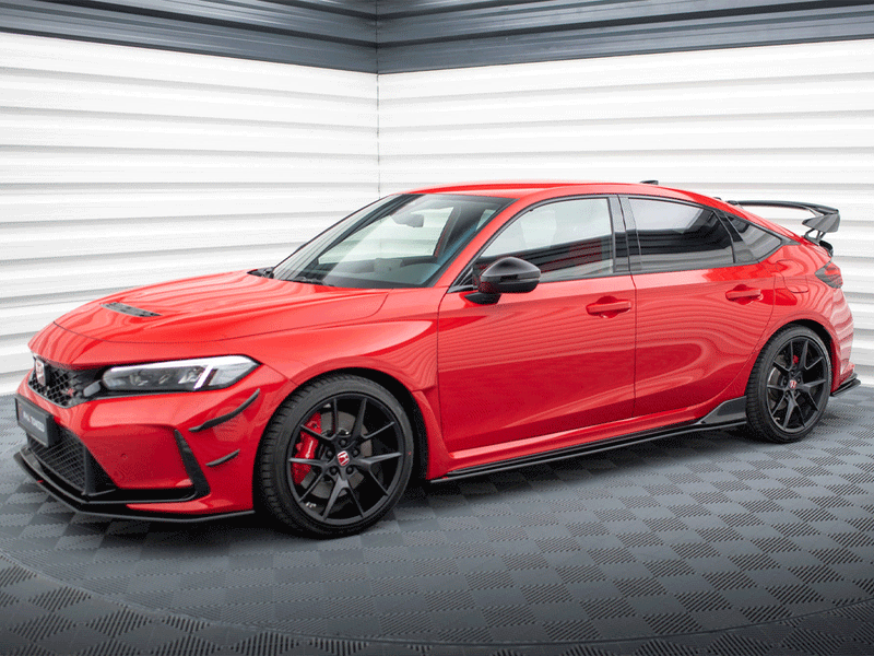 Maxton Design - STREET PRO SIDE SKIRTS DIFFUSERS HONDA CIVIC TYPE-R MK 11