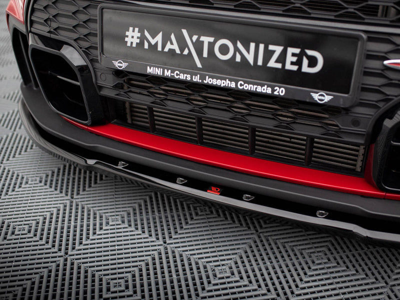 Maxton Design - FRONT SPLITTER V.1 MINI COOPER S JOHN COOPER WORKS F55 FACELIFT