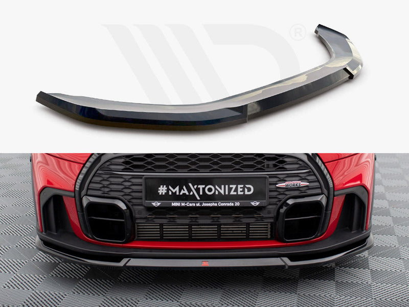 Maxton Design - FRONT SPLITTER V.2 MINI COOPER S JOHN COOPER WORKS F55 FACELIFT