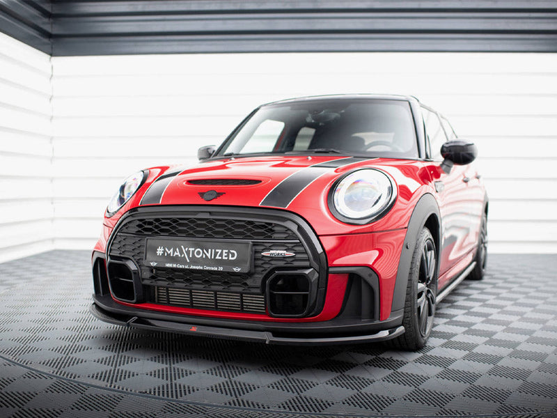 Maxton Design - FRONT SPLITTER V.2 MINI COOPER S JOHN COOPER WORKS F55 FACELIFT