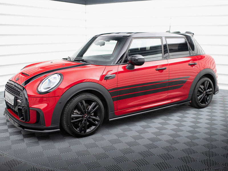 Maxton Design - SIDE SKIRTS DIFFUSERS MINI COOPER S JOHN COOPER WORKS F55 FACELIFT
