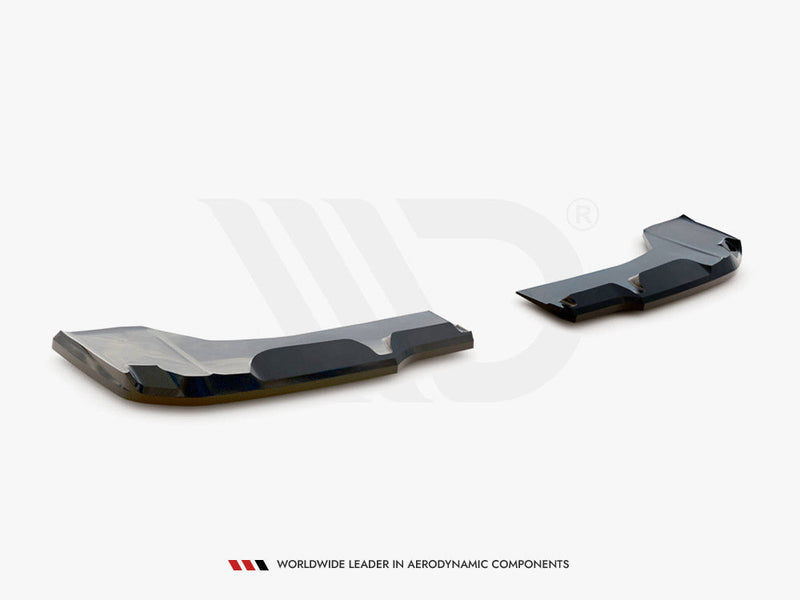 Maxton Design - REAR SIDE SPLITTERS MINI COOPER S JOHN COOPER WORKS F55 FACELIFT