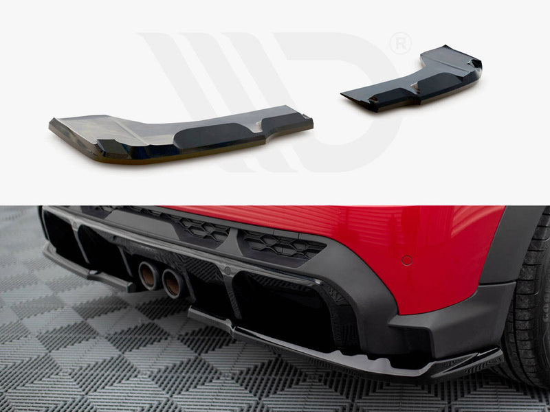 Maxton Design - REAR SIDE SPLITTERS MINI COOPER S JOHN COOPER WORKS F55 FACELIFT