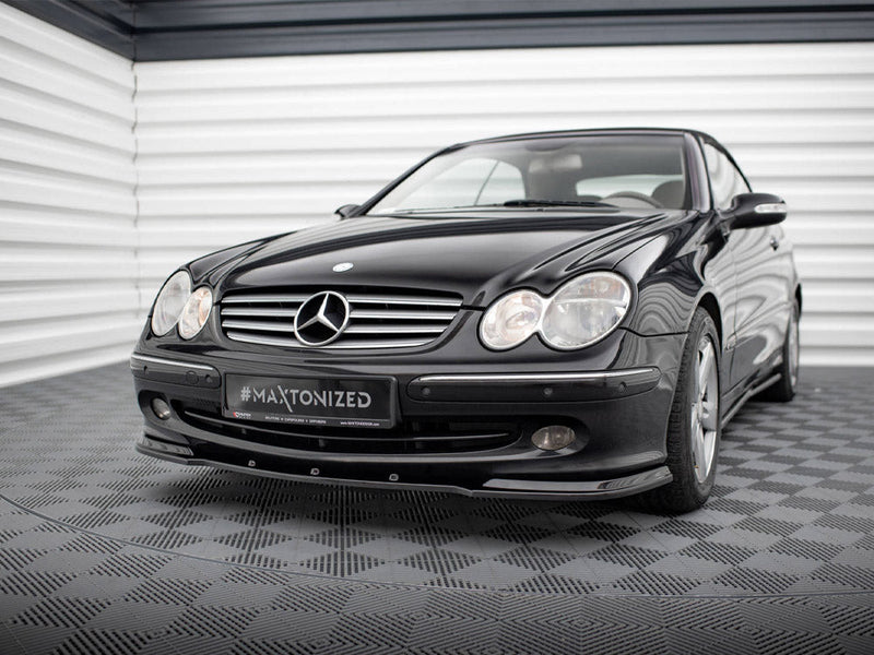 Maxton Design - FRONT SPLITTER MERCEDES CLK W 209 FOR STANDARD VERSION