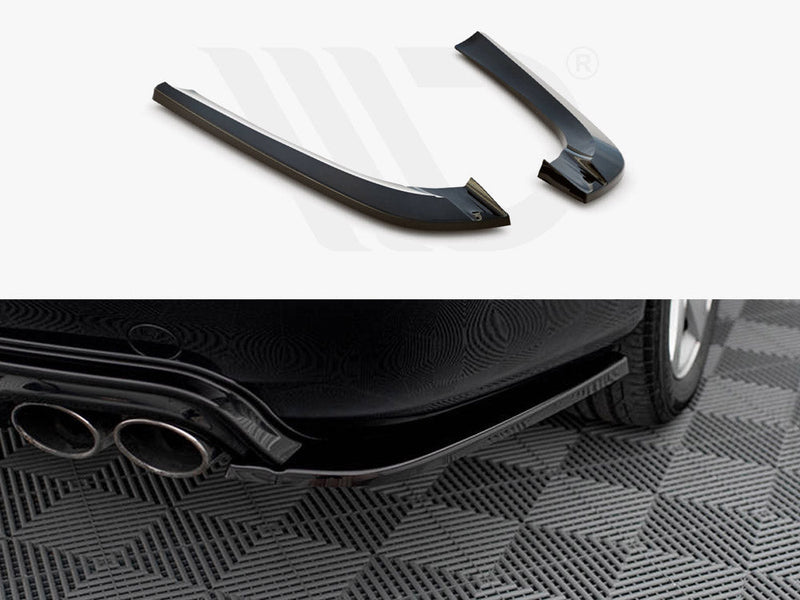 Maxton Design - REAR SIDE SPLITTERS V.2 MERCEDES CLK W209