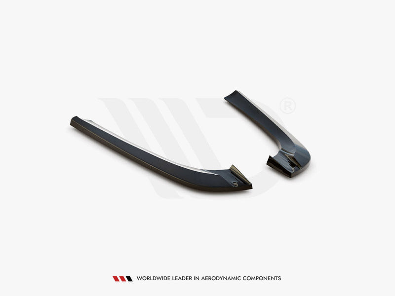 Maxton Design - REAR SIDE SPLITTERS V.2 MERCEDES CLK W209