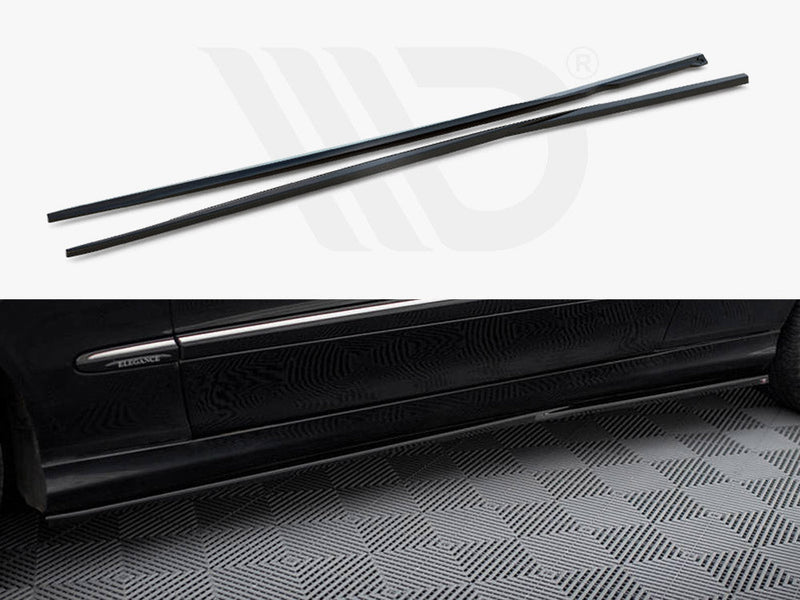 Maxton Design - SIDE SKIRTS DIFFUSERS MERCEDES CLK W209
