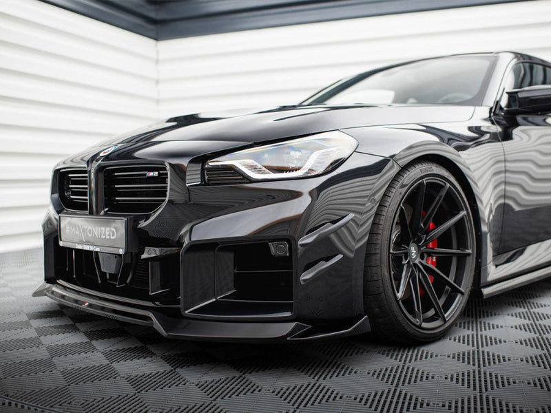 Maxton Design - FRONT BUMPER WINGS (CANARDS) BMW M2 G87