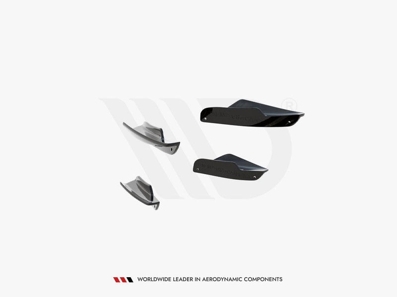 Maxton Design - FRONT BUMPER WINGS (CANARDS) BMW M2 G87