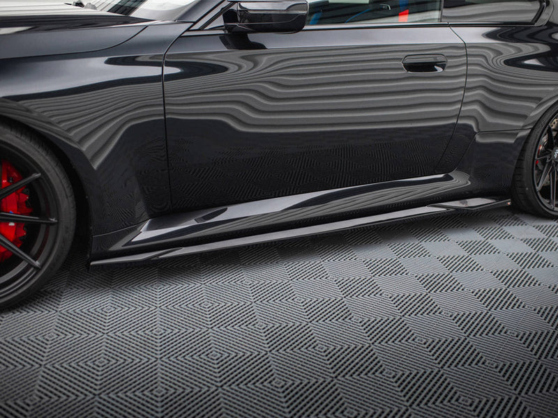 Maxton Design - SIDE SKIRTS DIFFUSERS V.1 BMW M2 G87