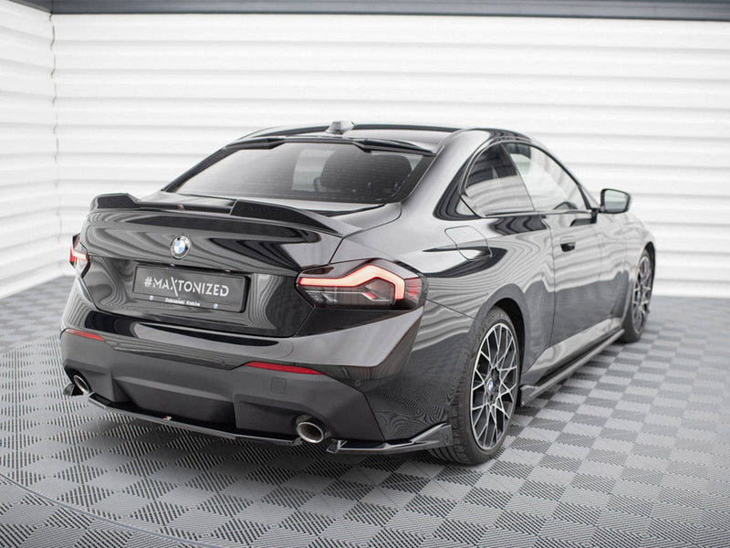 Maxton Design - REAR SIDE SPLITTERS V.2 BMW 2 COUPE G42