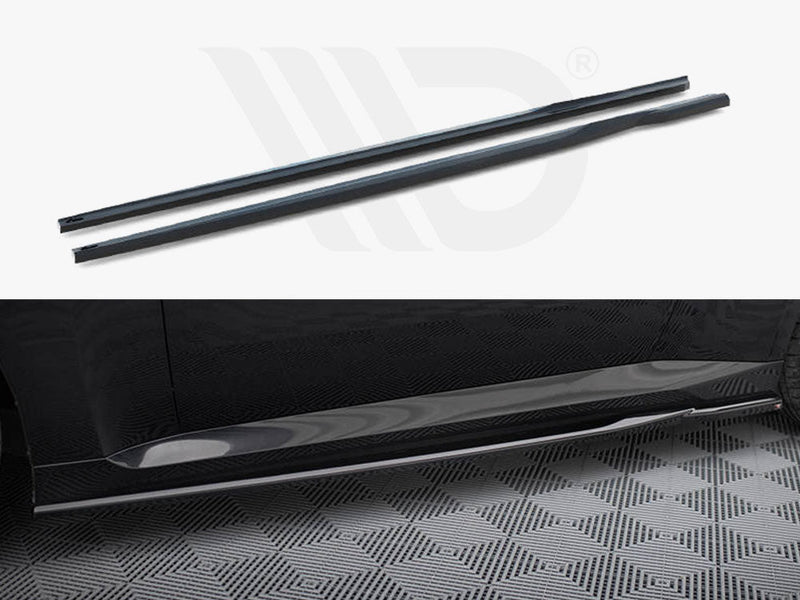 Maxton Design - SIDE SKIRTS DIFFUSERS V.1 BMW 2 COUPE G42
