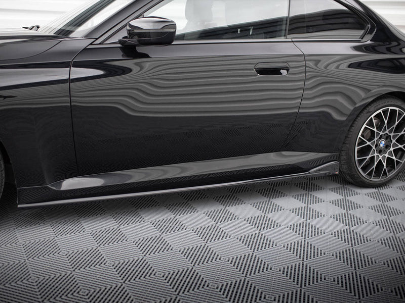 Maxton Design - SIDE SKIRTS DIFFUSERS V.2 BMW 2 COUPE G42
