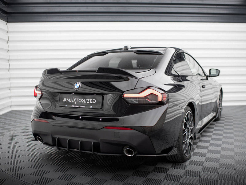 Maxton Design - STREET PRO REAR SIDE SPLITTERS + FLAPS BMW 2 COUPE G42