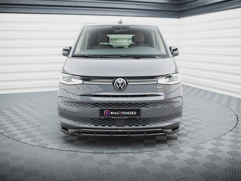 Maxton Design - FRONT SPLITTER V.1 VW MULTIVAN T7