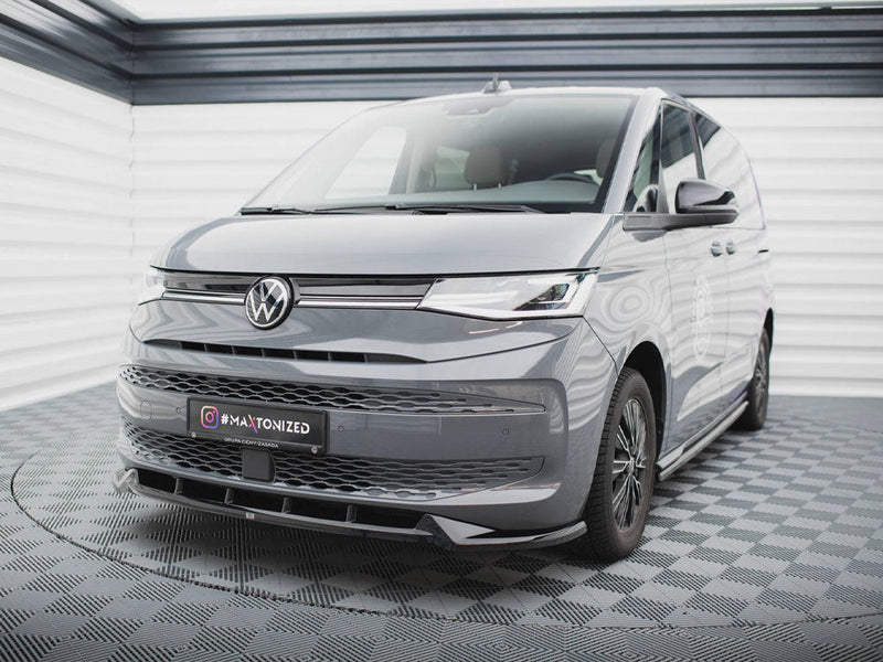 Maxton Design - FRONT SPLITTER V.2 VW MULTIVAN T7