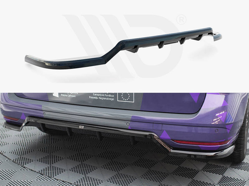 Maxton Design - CENTRAL REAR SPLITTER (VERTICAL BARS) VW MULTIVAN T7