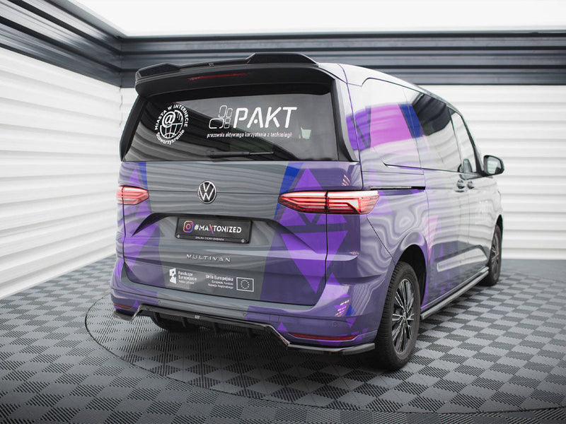 Maxton Design - CENTRAL REAR SPLITTER (VERTICAL BARS) VW MULTIVAN T7