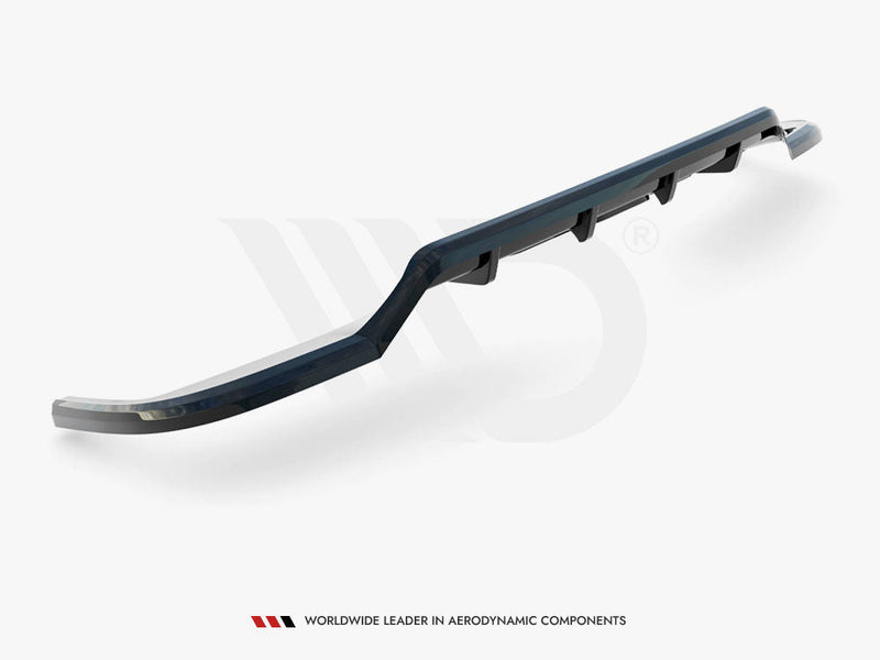 Maxton Design - CENTRAL REAR SPLITTER (VERTICAL BARS) VW MULTIVAN T7
