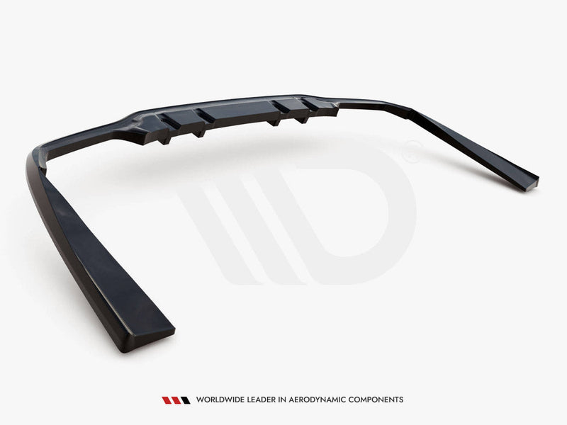 Maxton Design - REAR SPLITTER (VERTICAL BARS) MERCEDES-AMG C63 SEDAN / ESTATE W205 FACELIFT