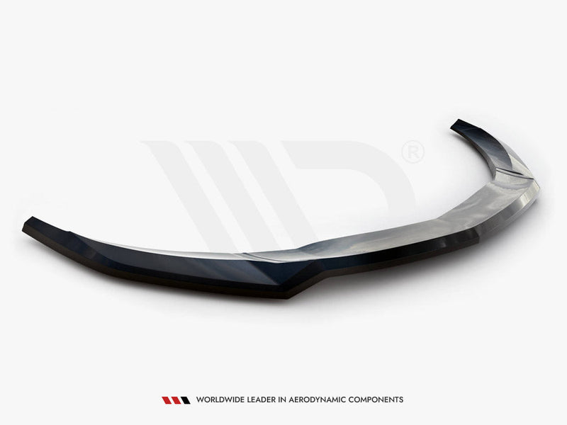 Maxton Design - FRONT SPLITTER V.1 MERCEDES-BENZ A AMG-LINE W176 FACELIFT