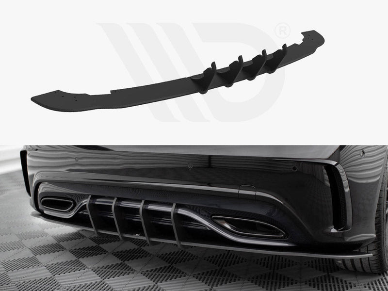 Maxton Design - STREET PRO REAR DIFFUSER MERCEDES-BENZ A AMG-LINE W176 FACELIFT