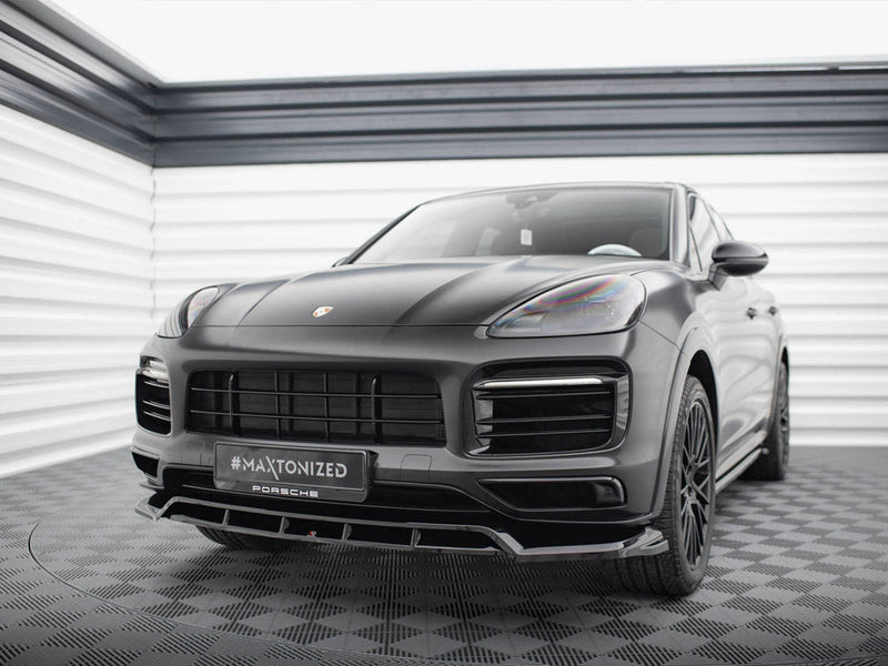 Maxton Design - FRONT SPLITTER PORSCHE CAYENNE SPORT DESIGN MK3